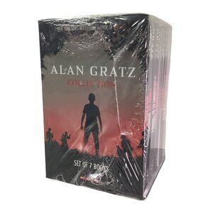 Alan Gratz Collections Set of 7 Books w Case Brand New Sealed Case Holder